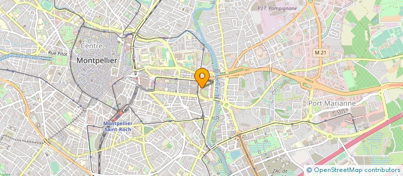 localisation de l'entreprise TRANS ALP à MONTPELLIER