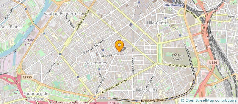 localisation de l'entreprise TRANS ALU à LILLE