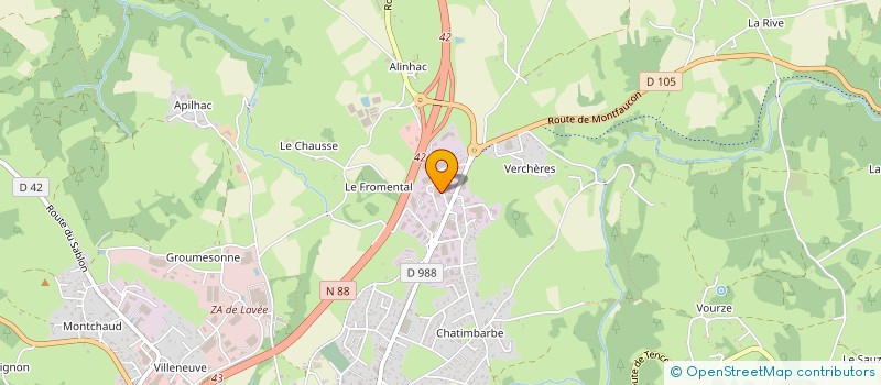localisation de l'entreprise TRANS'AMENAGEMENTS DES SUCS à YSSINGEAUX
