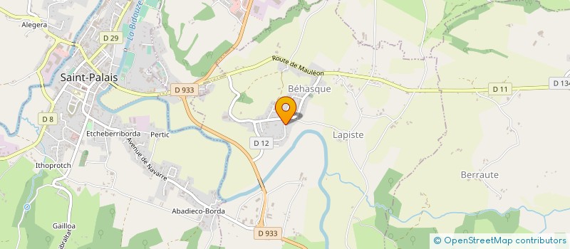 localisation de l'entreprise TRANS-AMIKUZE  BEHASQUE-LAPISTE