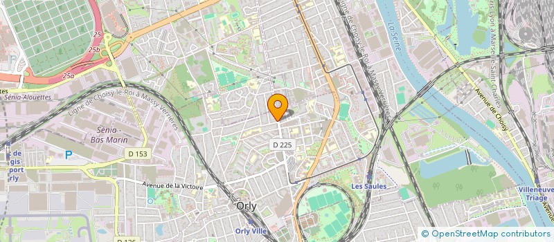 localisation de l'entreprise TRANS ANALISTRA à ORLY