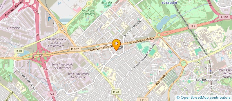 localisation de l'entreprise TRANS-ANDY  AULNAY-SOUS-BOIS