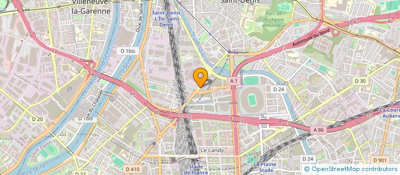 localisation de l'entreprise TRANS ANGEL SERVICE  SAINT-DENIS