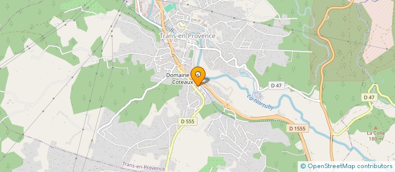 localisation de l'entreprise TRANS ANIMATIONS SENIORS à TRANS-EN-PROVENCE
