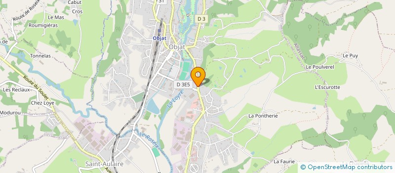 localisation de l'entreprise TRANS ANONYME  OBJAT