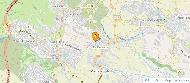 localisation de l'entreprise TRANS ART REUNION TANTINES  SAINT-PAUL