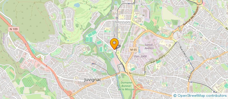 localisation de l'entreprise TRANS'ASSUR à MONTPELLIER