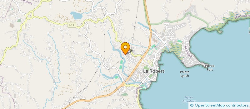 localisation de l'entreprise TRANS ATLANTIC ENTREPRISE  LE ROBERT