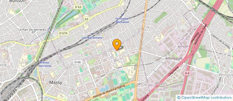 localisation de l'entreprise TRANS ATLAS  MASSY