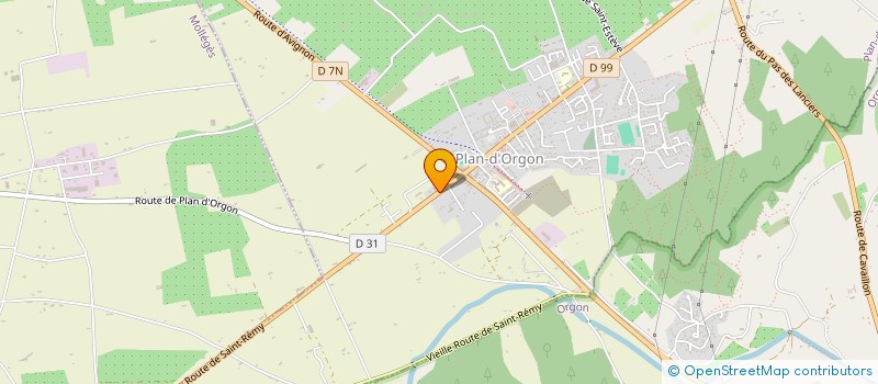 localisation de l'entreprise TRANS'AUTHENTIQUE à PLAN-D'ORGON