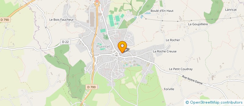 localisation de l'entreprise TRANS-AUTOPARK  PLAINTEL