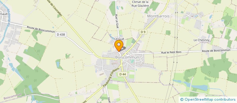 localisation de l'entreprise TRANS AZUR à BOISCOMMUN