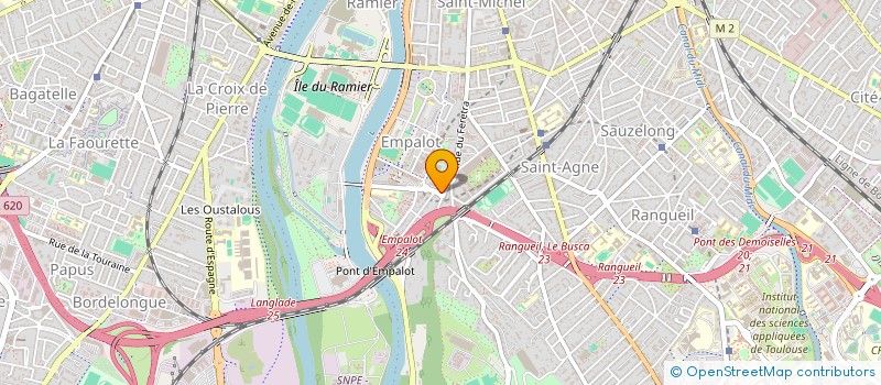 localisation de l'entreprise TRANS B.K. à TOULOUSE