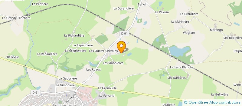 localisation de l'entreprise TRANS BDS à SEVREMOINE
