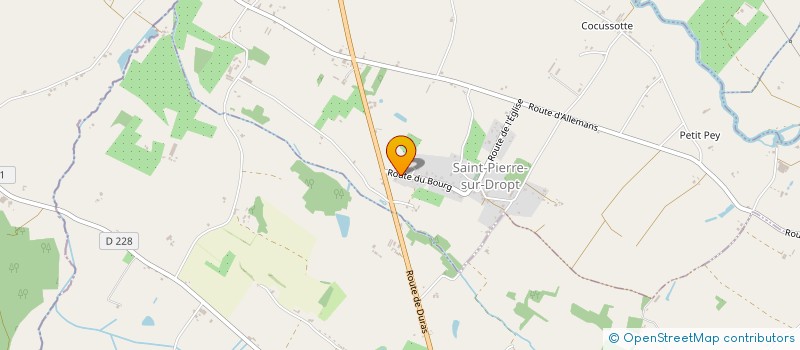 localisation de l'entreprise TRANS BENNE PASCAL  SAINT-PIERRE-SUR-DROPT