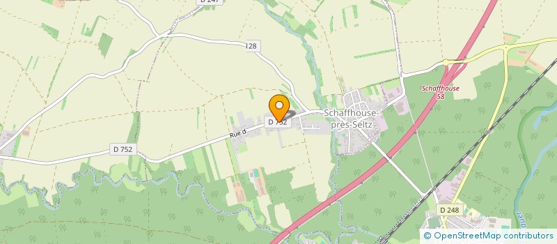 localisation de l'entreprise TRANS BENNES  SCHAFFHOUSE-PRES-SELTZ