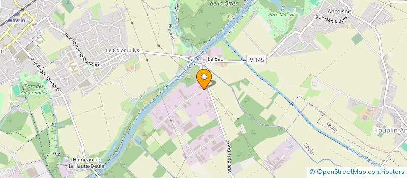 localisation de l'entreprise TRANS BENNES  GONDECOURT