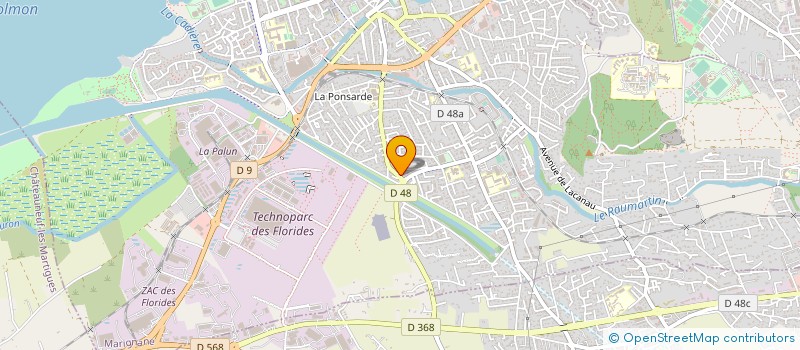 localisation de l'entreprise TRANS BENNES SERVICES  MARIGNANE