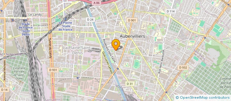 localisation de l'entreprise TRANS BK EXPRESS à NOISY-LE-SEC