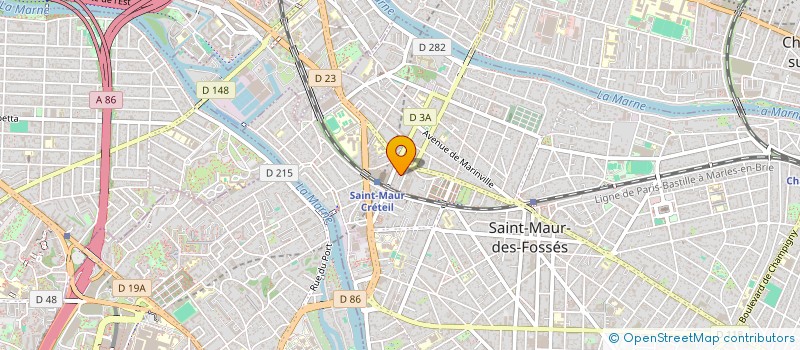 localisation de l'entreprise TRANS BOILLEREAUX  SAINT-MAUR-DES-FOSSES