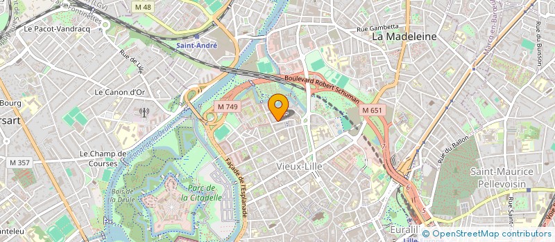 localisation de l'entreprise TRANS BOUM EXPRESS à LILLE