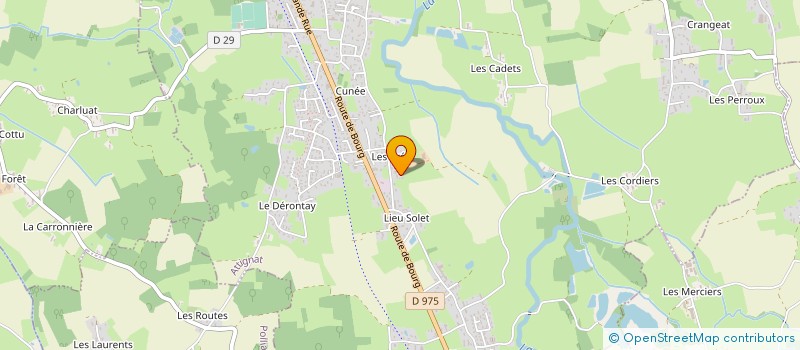 localisation de l'entreprise TRANS BRESS SAS à CHEVROUX