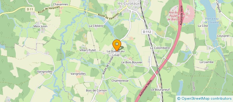 localisation de l'entreprise TRANS-BRESSE-BOIS à DOMMARTIN-LES-CUISEAUX