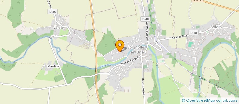 localisation de l'entreprise TRANS BRIE SERVICES  SOIGNOLLES-EN-BRIE