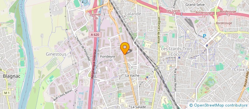 localisation de l'entreprise TRANS.C.N. SARL à TOULOUSE