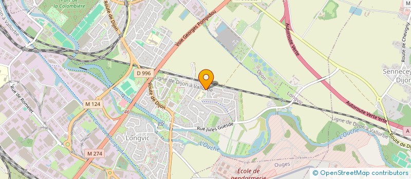 localisation de l'entreprise TRANS CAP à LONGVIC