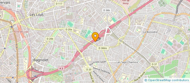 localisation de l'entreprise TRANS CAPITAL à MONTREUIL