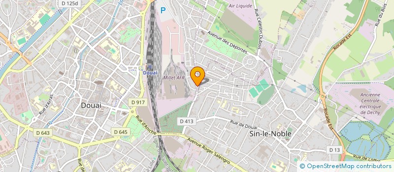 localisation de l'entreprise TRANS CB EXPRESS à WAZIERS