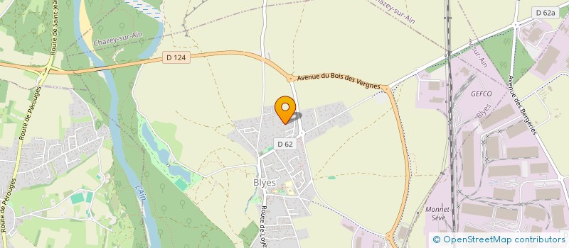 localisation de l'entreprise TRANS CERBERE  CHAZEY-SUR-AIN