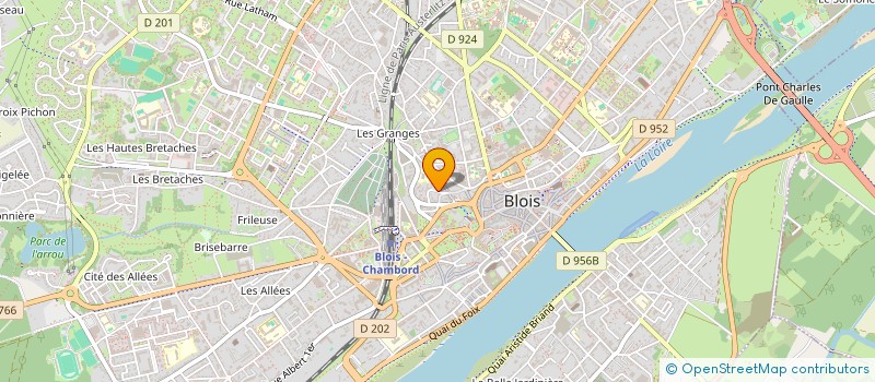 localisation de l'entreprise TRANS CHACAL EXPRESS COMPAGNIE  BLOIS