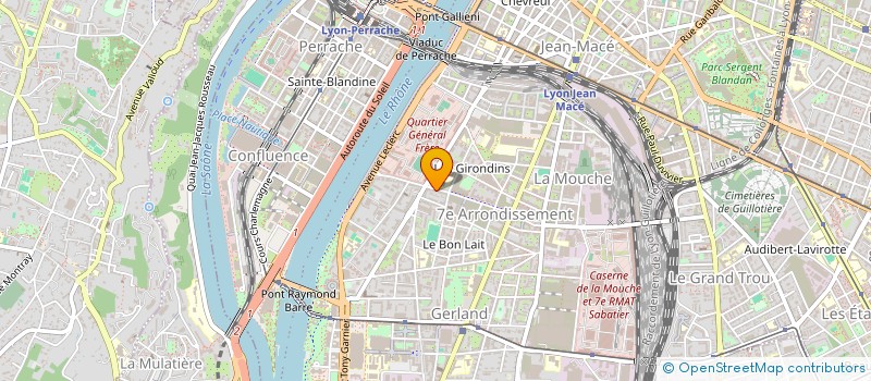 localisation de l'entreprise TRANS' CHASSE à LYON