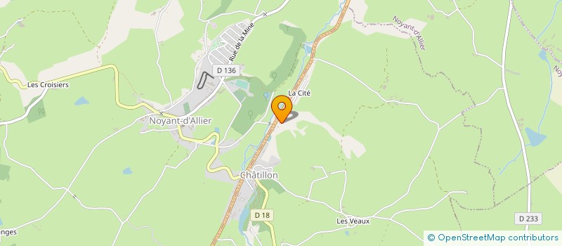 localisation de l'entreprise TRANS CHATILLONAIS à CHATILLON