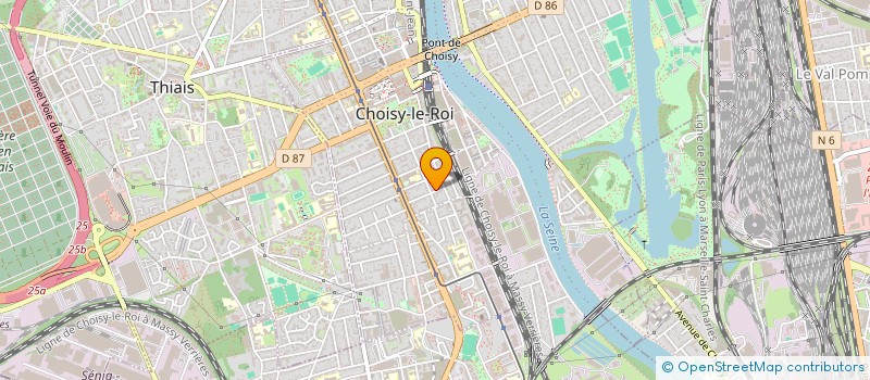 localisation de l'entreprise TRANS CHOISY à CHOISY-LE-ROI