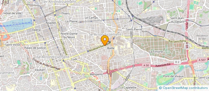 localisation de l'entreprise TRANS COIFFURE à MARSEILLE