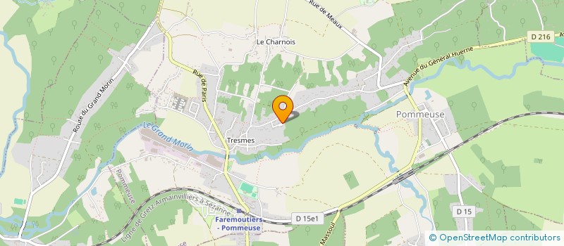 localisation de l'entreprise TRANS COLIS EXPRESS à POMMEUSE