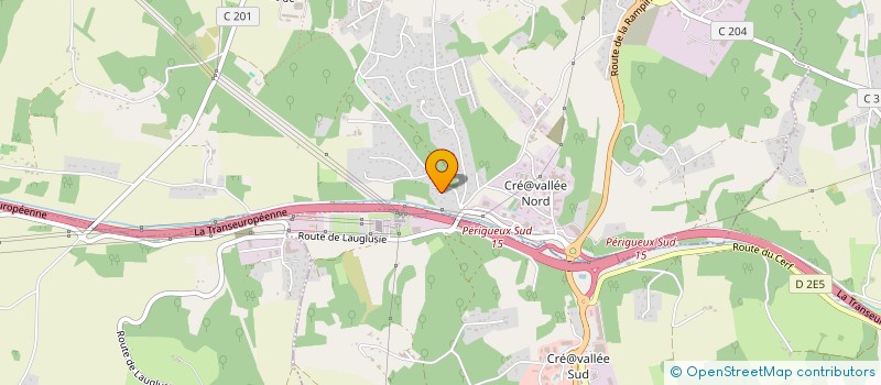 localisation de l'entreprise TRANS COLIS EXPRESS  COULOUNIEIX CHAMIERS