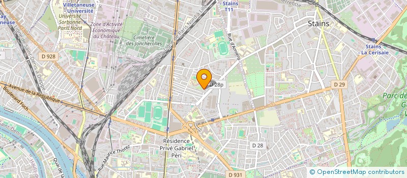 localisation de l'entreprise TRANS CONFORT à PIERREFITTE-SUR-SEINE