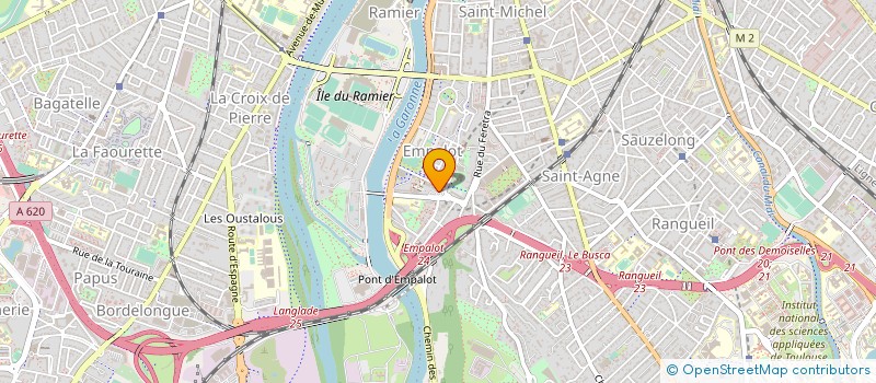 localisation de l'entreprise TRANS-CONTINENTAL à TOULOUSE