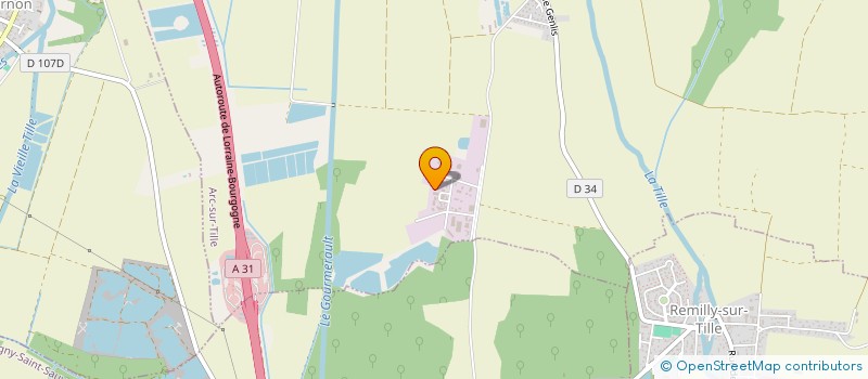 localisation de l'entreprise TRANS CONVOI à ARC-SUR-TILLE