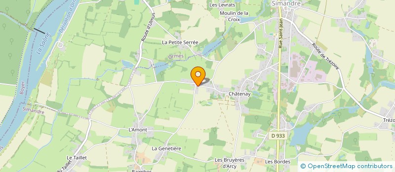 localisation de l'entreprise TRANS CURA DEI  SIMANDRE