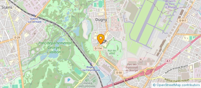 localisation de l'entreprise TRANS DECHETS SERVICES à DUGNY