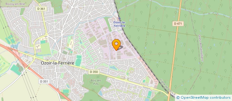 localisation de l'entreprise TRANS-DEM  OZOIR-LA-FERRIERE