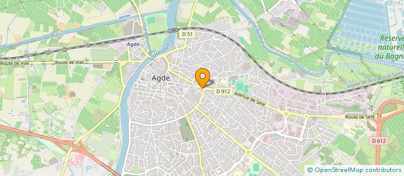 localisation de l'entreprise TRANS DEM PATRICK à AGDE