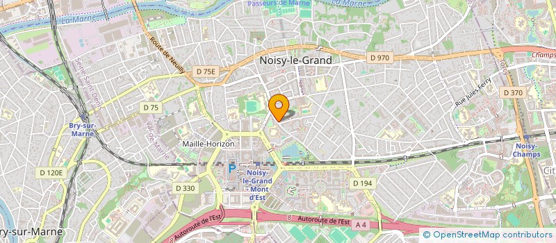 localisation de l'entreprise TRANS DEMENAGEMENTS à NOISY-LE-GRAND
