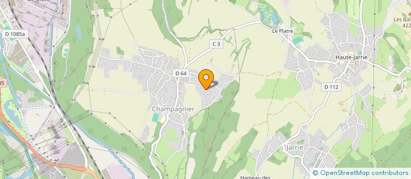 localisation de l'entreprise TRANS DIABY  CHAMPAGNIER