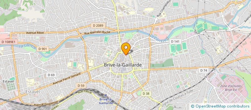 localisation de l'entreprise TRANS DOCK SARL à BRIVE-LA-GAILLARDE